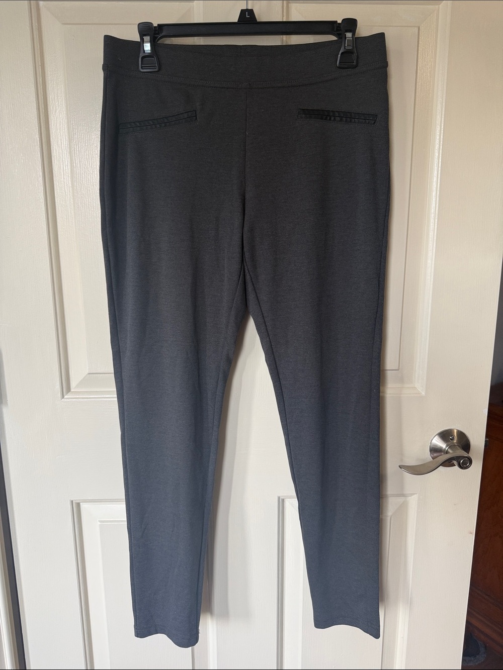 Gap Women’s Dark Gray Pull-On Ponte Pants - Size Medium